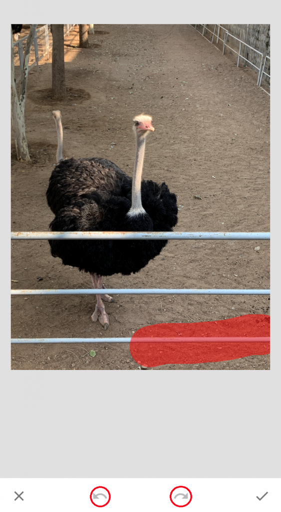 Snapseed healing tool oiocontrol